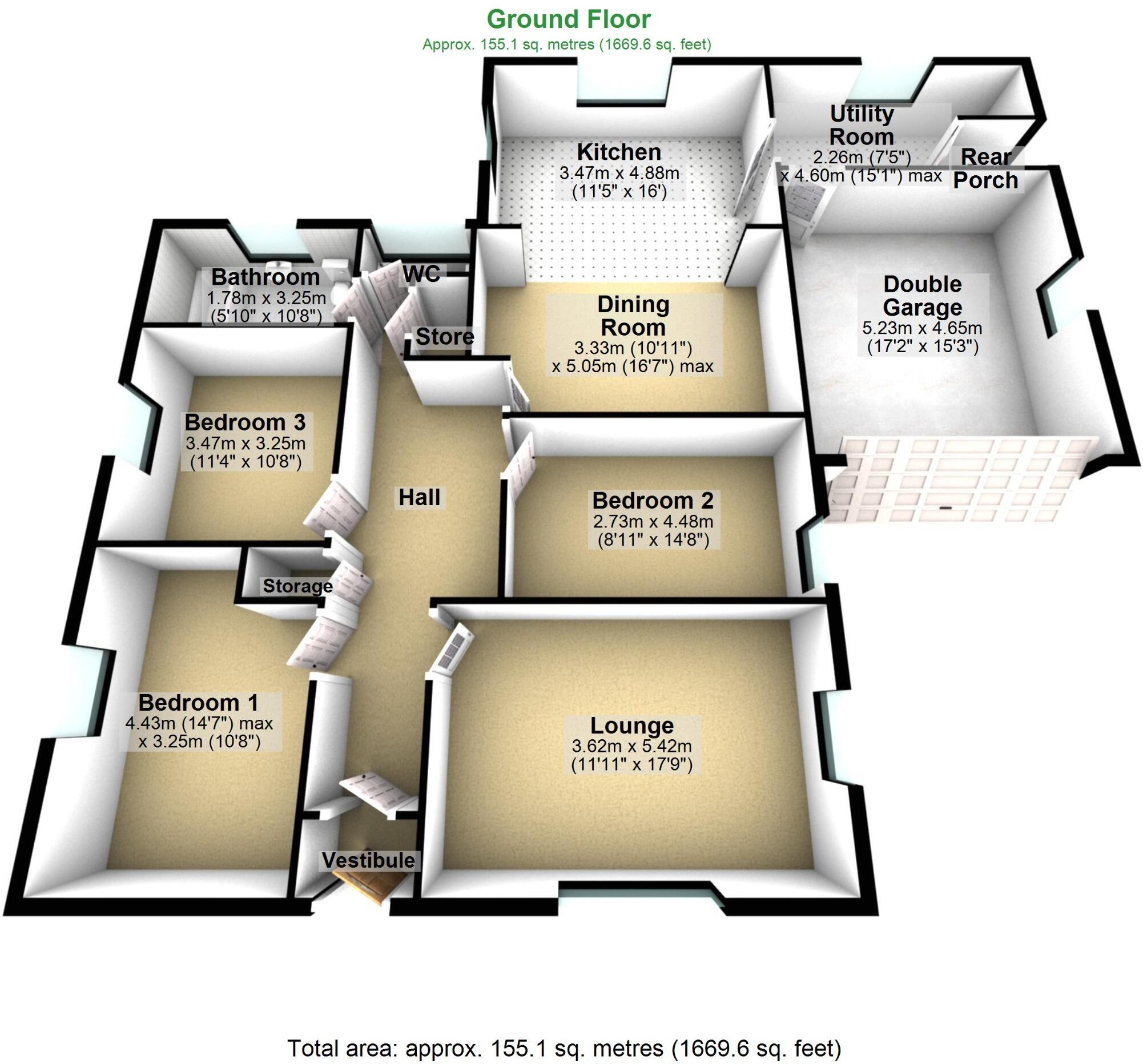 Gorrell Close, Newchurch-In-Pendle, Lancashire, BB12 floorplan