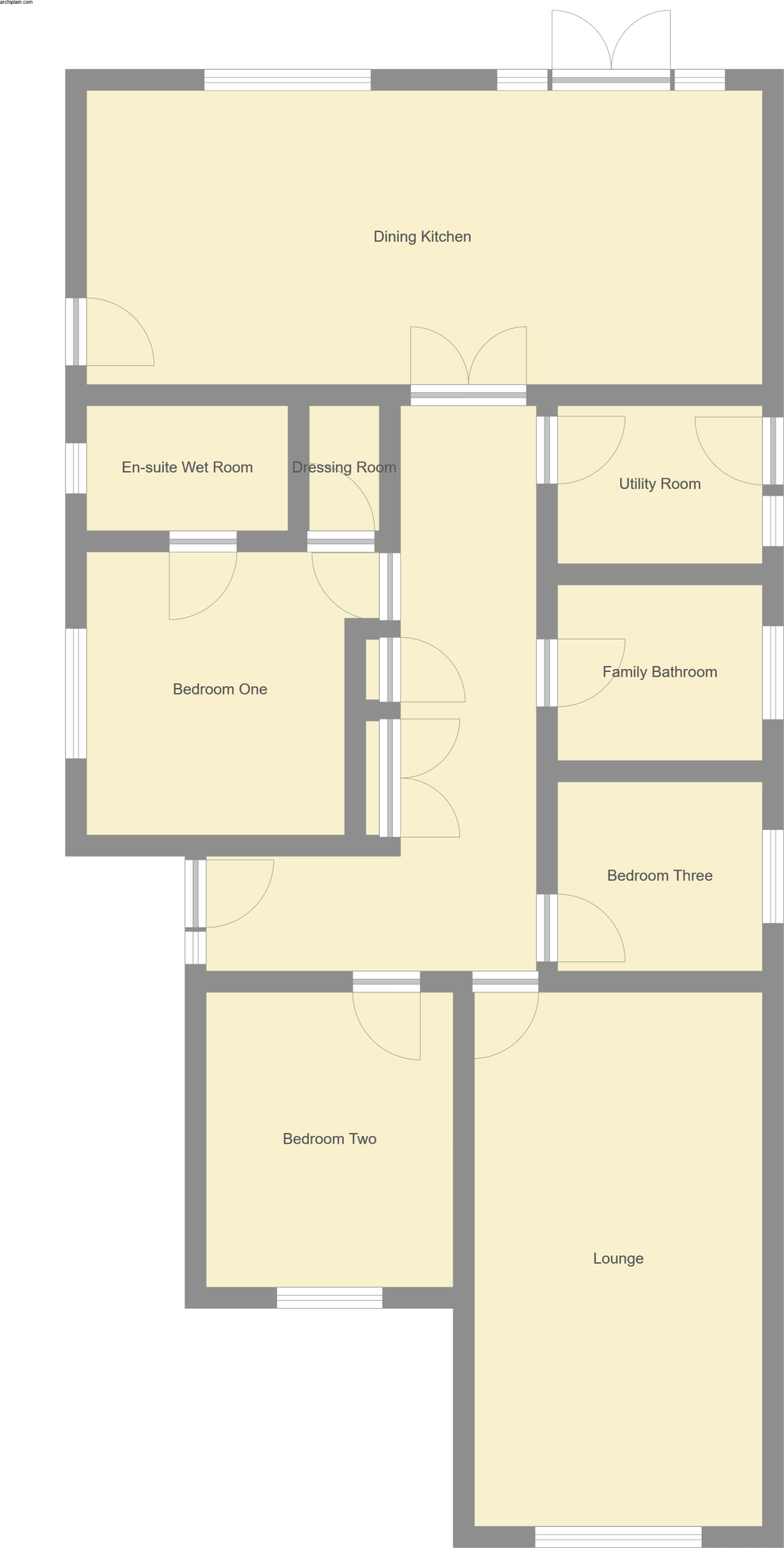 College Row, Sandilands, Mablethorpe, Lincolnshire, LN12 floorplan