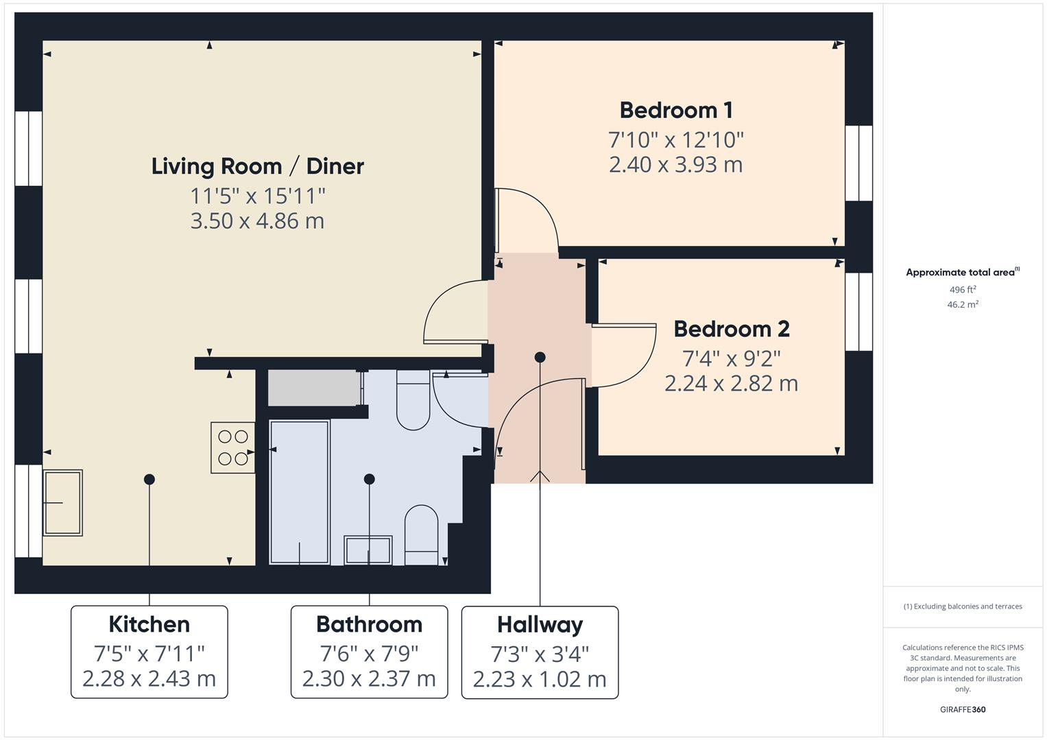 Severnside South, Bewdley floorplan