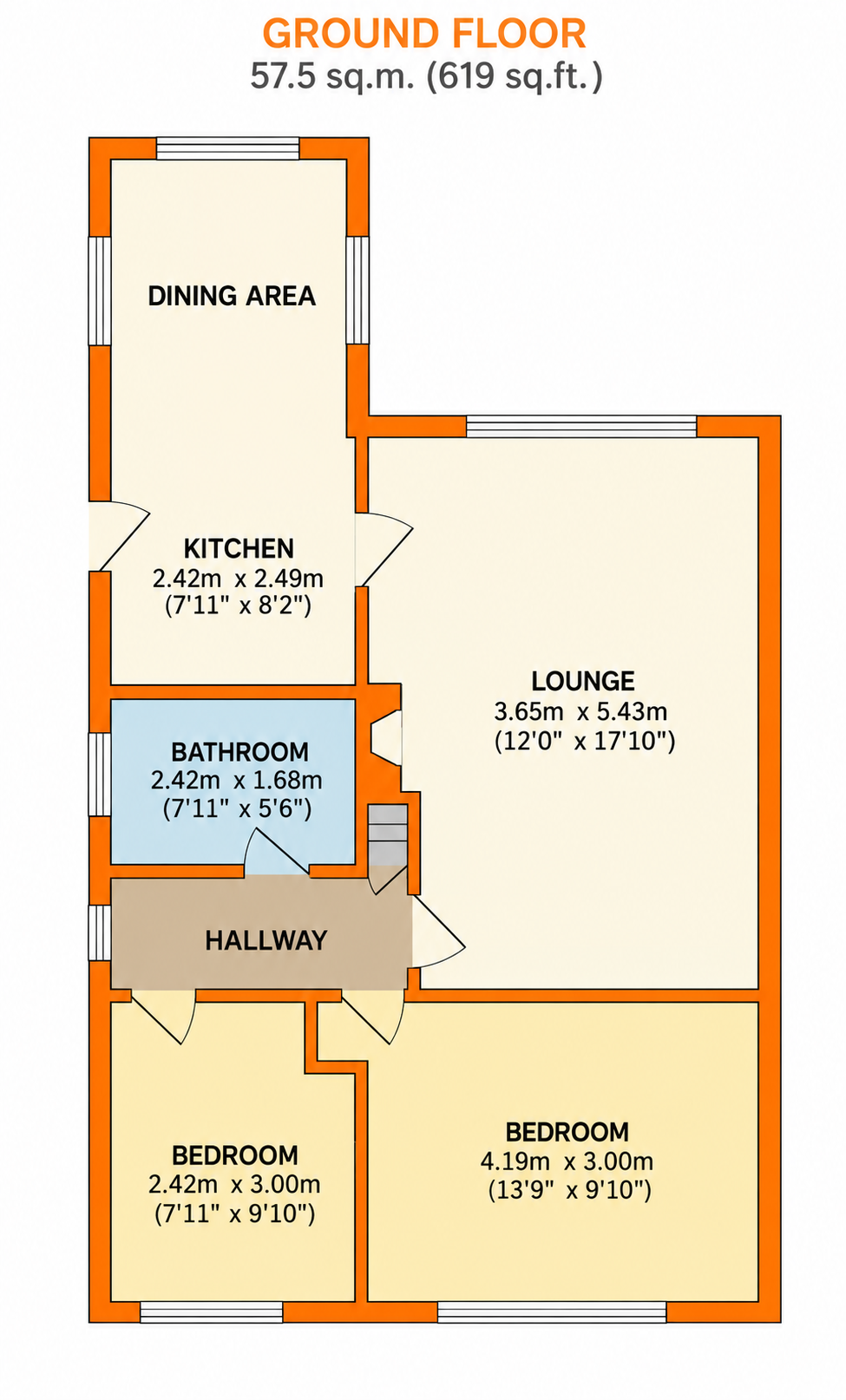 Byward Drive, Scarborough, North Yorkshire floorplan