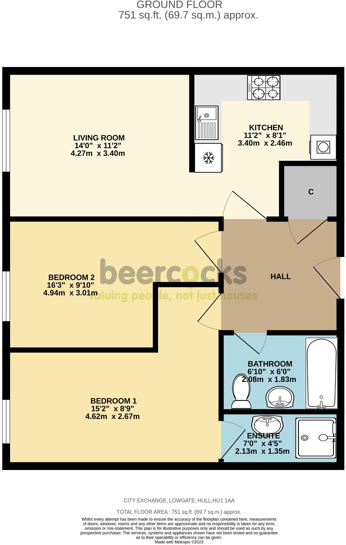 City Exchange, Lowgate, Hull, HU1 1AA floorplan