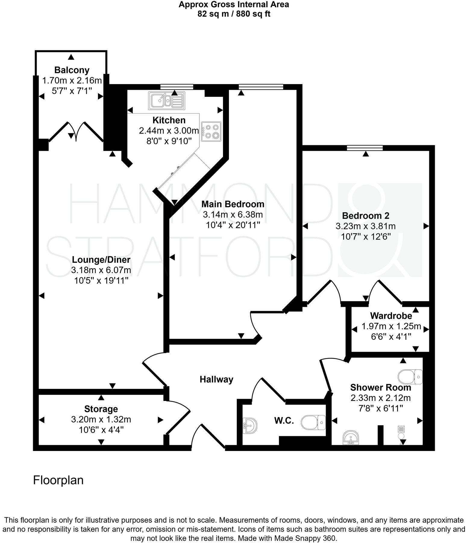 Daisy Hill Court, Eaton floorplan
