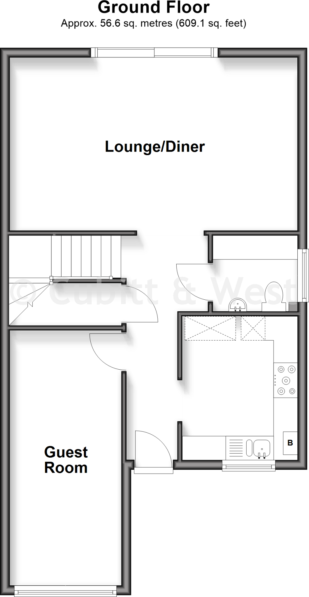 Lamorna Gardens, Westergate, Chichester, West Sussex floorplan