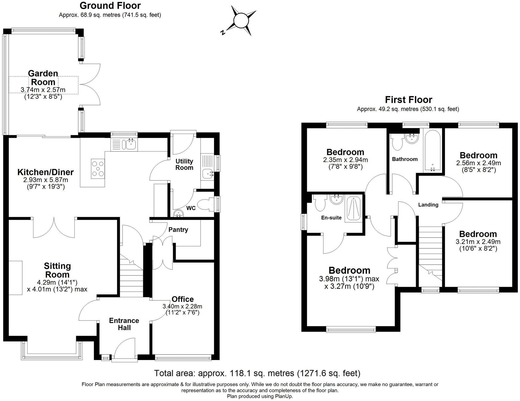 Gibson Close, Hitchin, SG4 floorplan