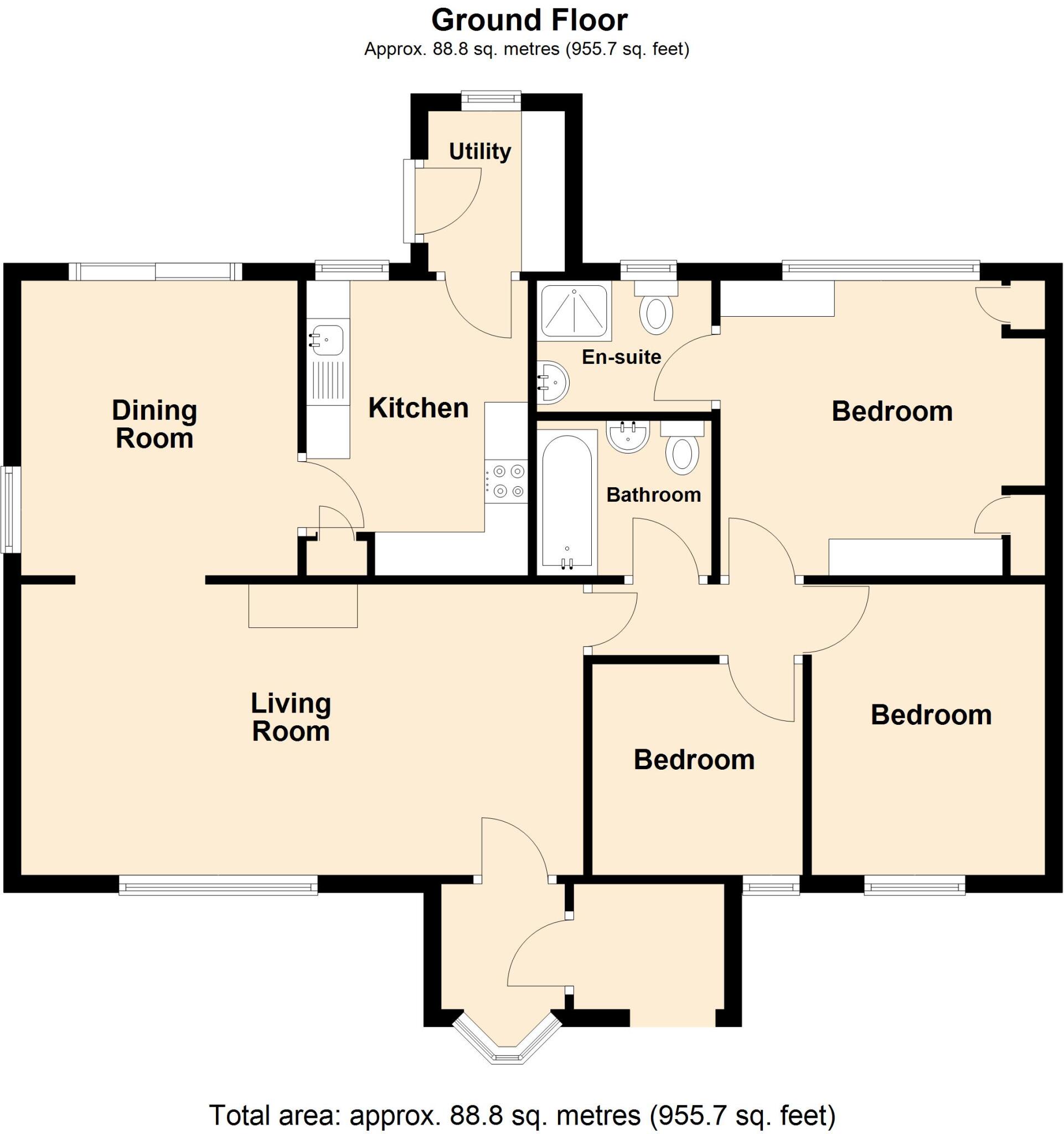 Estuary View, Northam, Bideford, EX39 floorplan