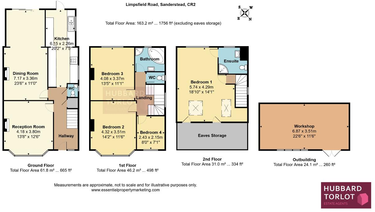 Limpsfield Road, Sanderstead, CR2 9DD floorplan