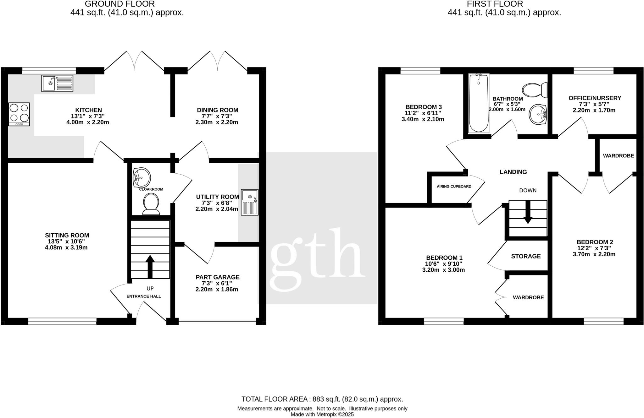 3, Lime Crescent, Willand, Cullompton, EX15 floorplan