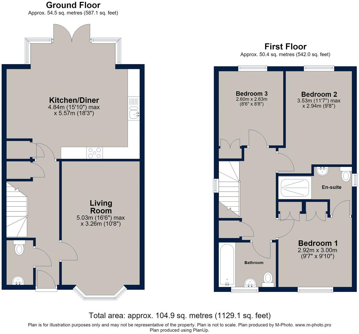 Grange Close, Melton Mowbray, Leicestershire floorplan