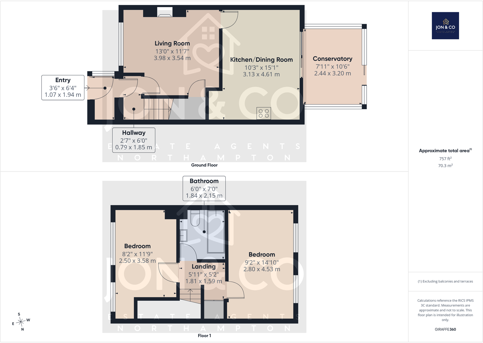 Rutland Walk | Moulton | NN3 floorplan