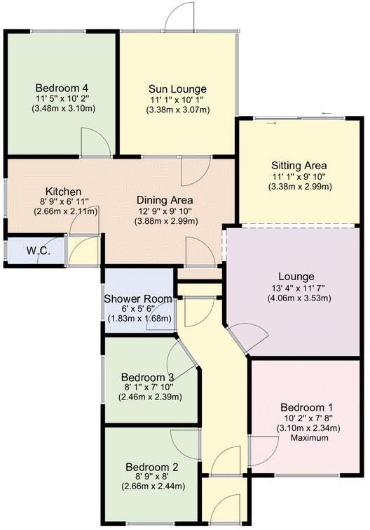 Dalewood Road, Fareham floorplan