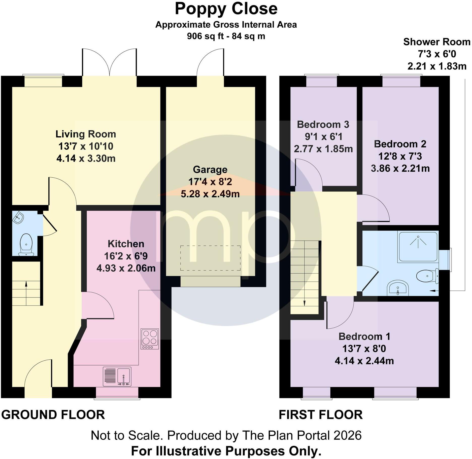 Poppy Close, Ormesby, TS7 floorplan