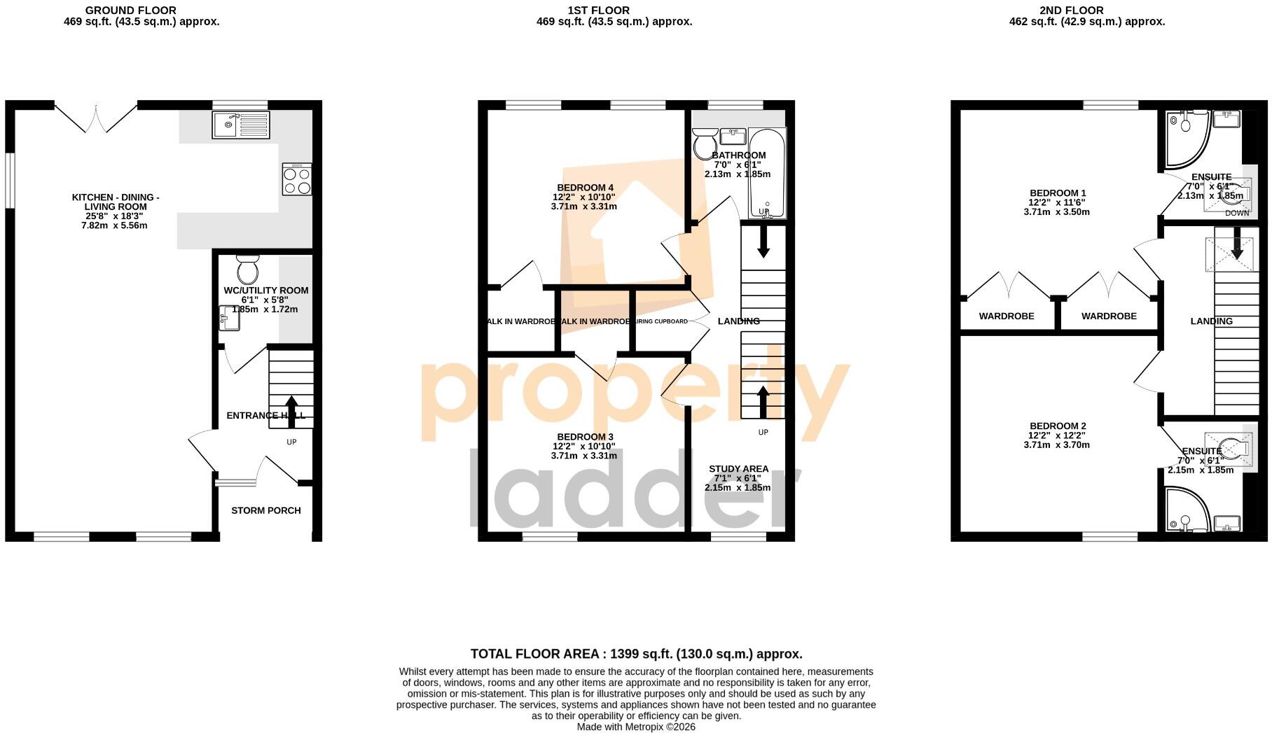 Poppyfields, Norwich, NR5 floorplan