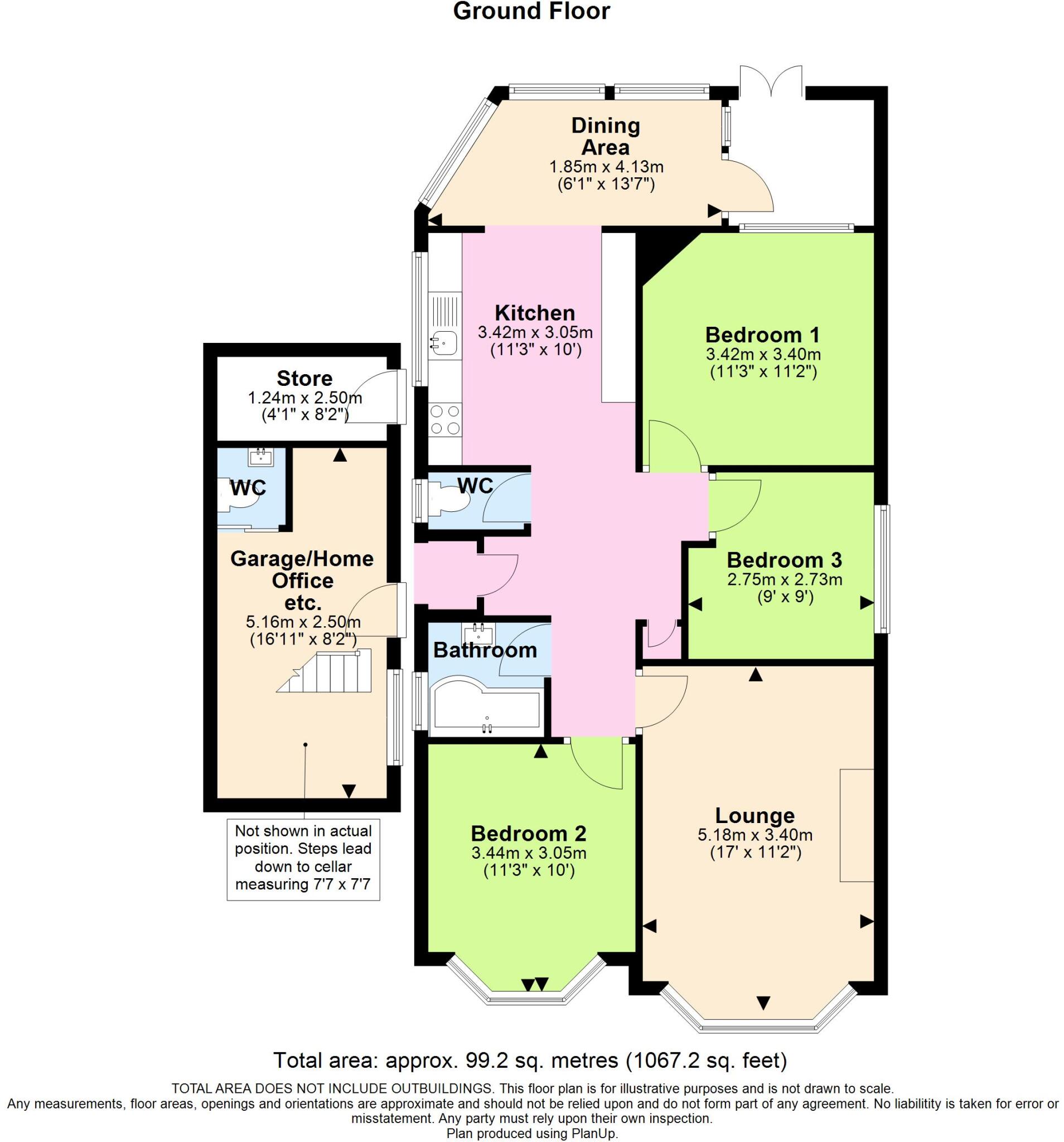 Mile Oak Road, Southwick floorplan