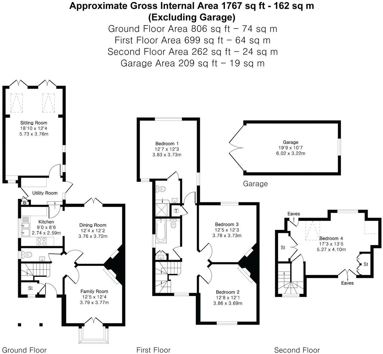Swaynes Lane, Merrow, GU1 floorplan