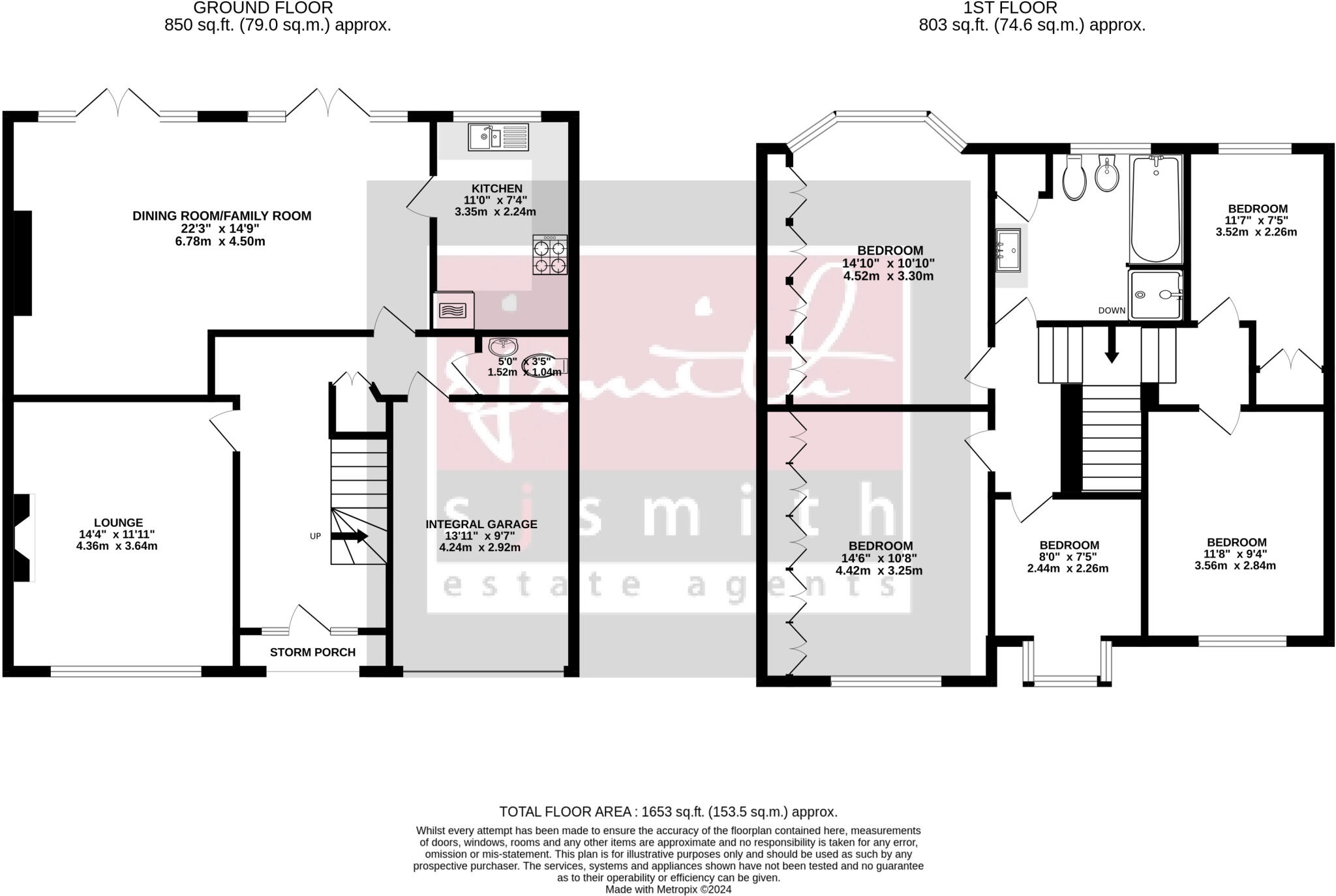 Fordbridge Road, Ashford floorplan