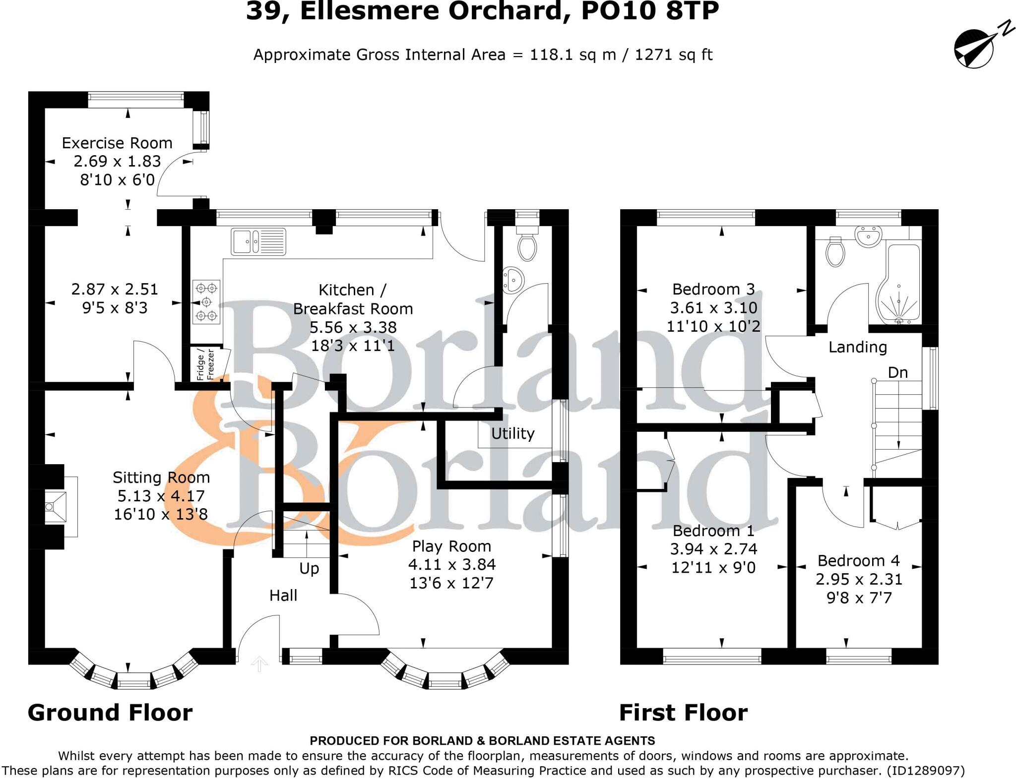 Ellesmere Orchard, Westbourne  floorplan