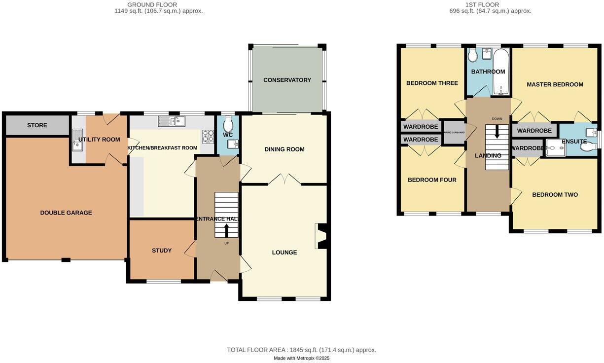 Arrow View, Ledbury, HR8 floorplan