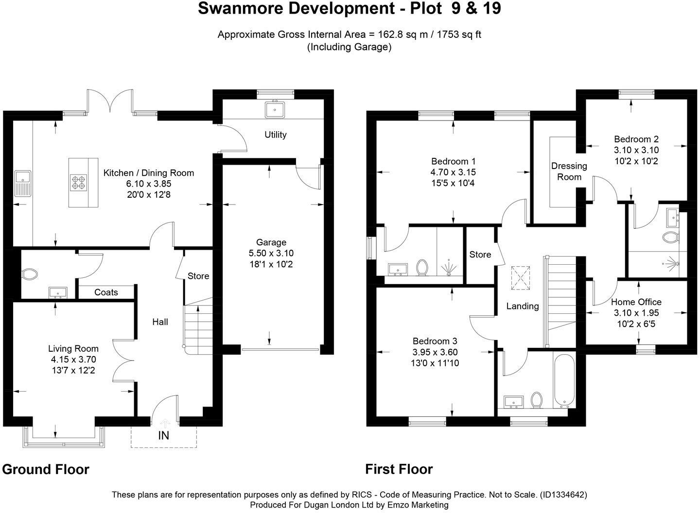 The Lakes, Swanmore floorplan