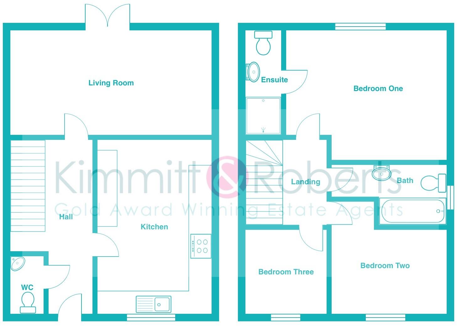 Finchale View, West Rainton, Houghton le Spring, Tyne and Wear, DH4 6SD floorplan