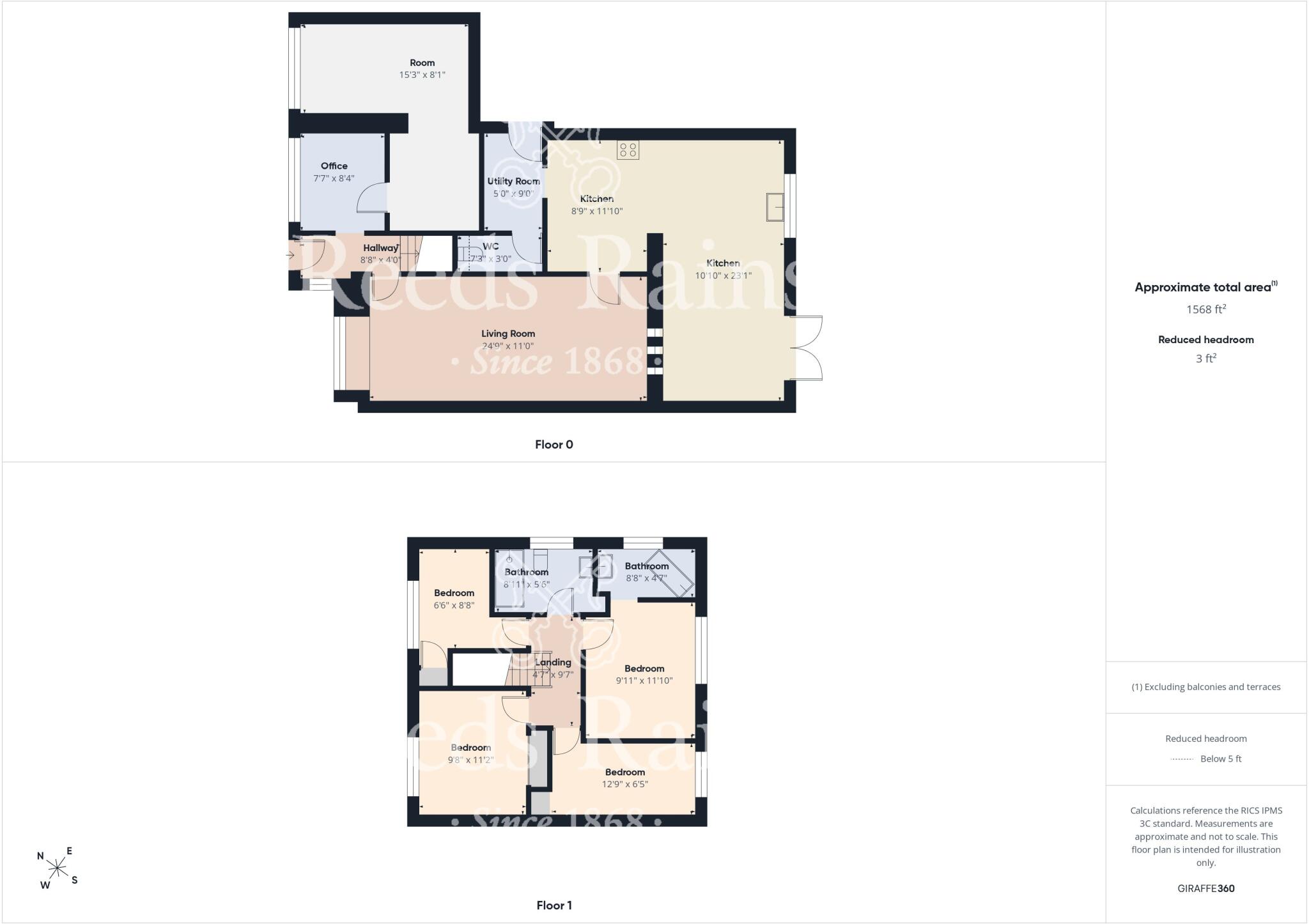 Brancepeth View, Brandon, Durham, DH7 floorplan