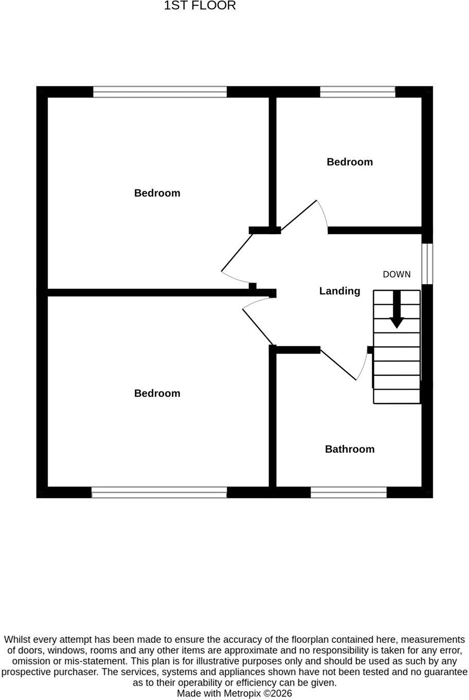 126 Moorview Way, Skipton, BD23 2LN floorplan