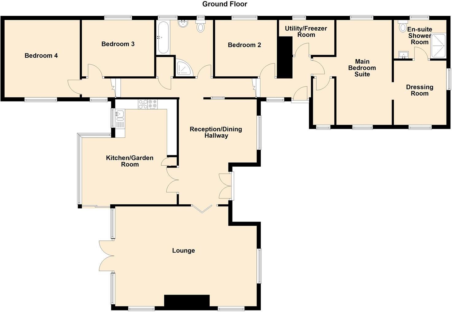 Llanelian, Colwyn Bay floorplan