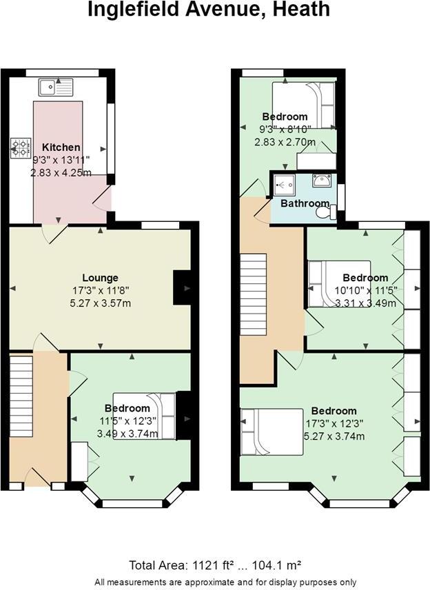 Inglefield Avenue, Heath floorplan