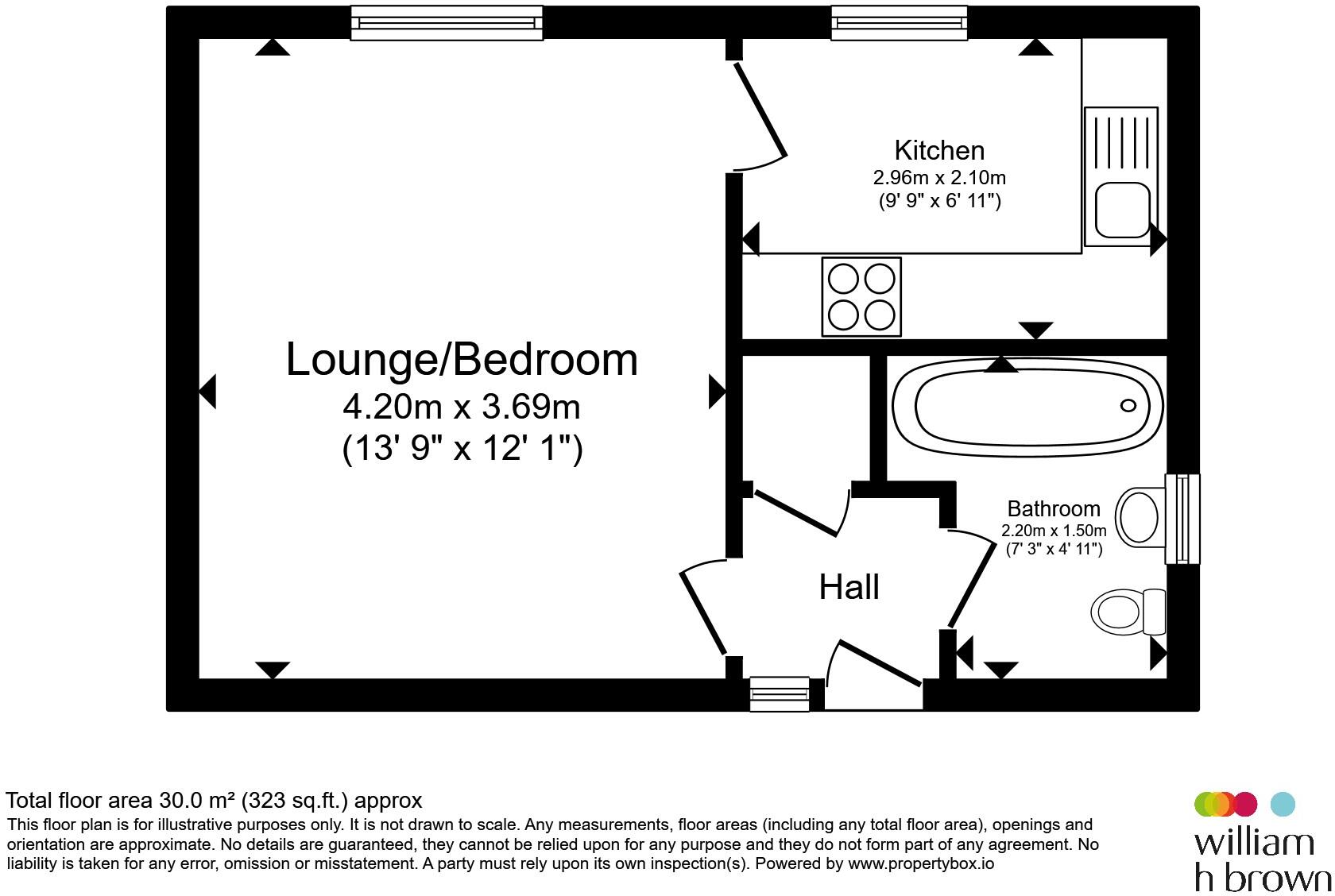 London Road, Brentwood floorplan
