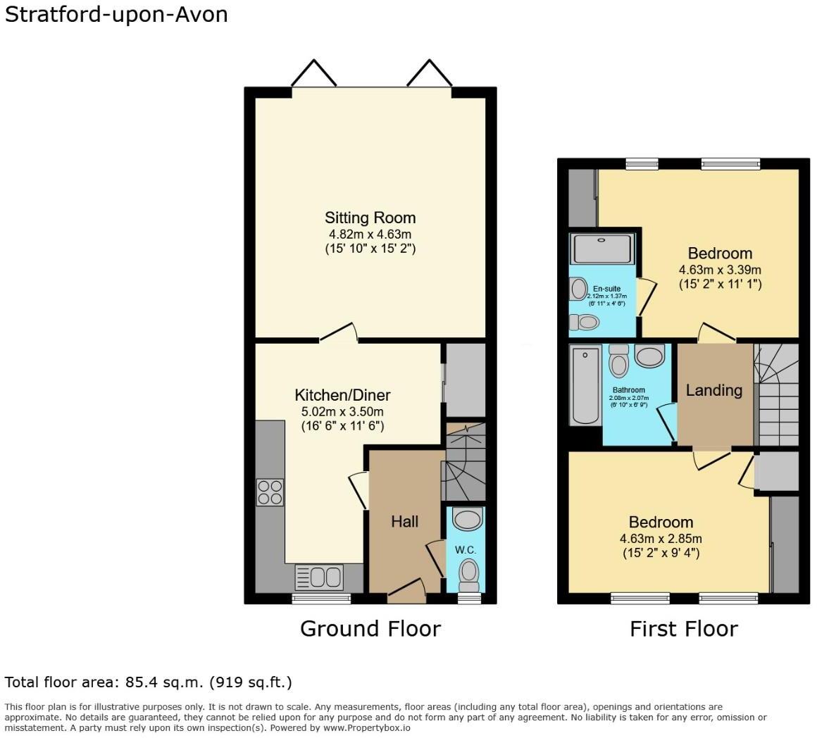 Buzzard Close, Stratford-upon-Avon floorplan