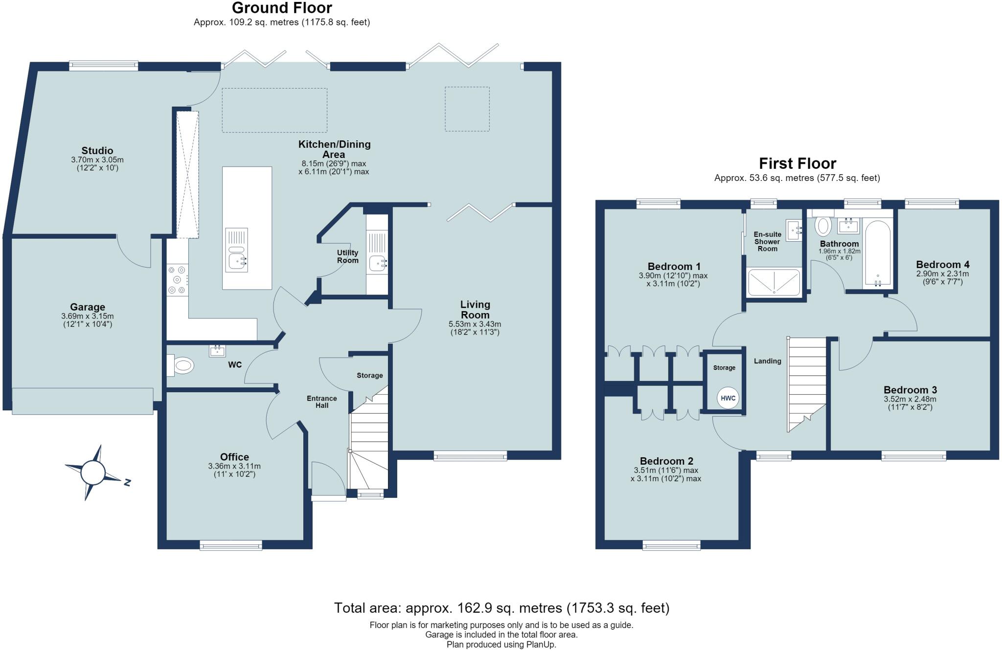 Stanmore Chase, St. Albans, Hertfordshire, AL4 floorplan