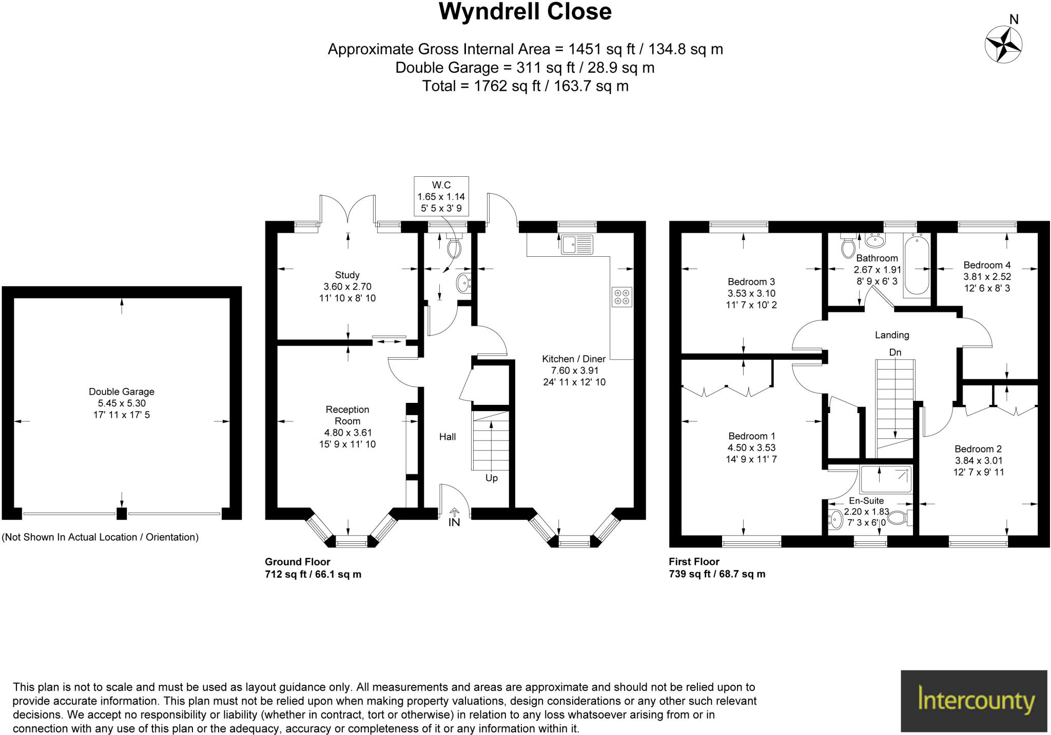 Wyndrell Close, Little Canfield, Dunmow, Essex, CM6 floorplan