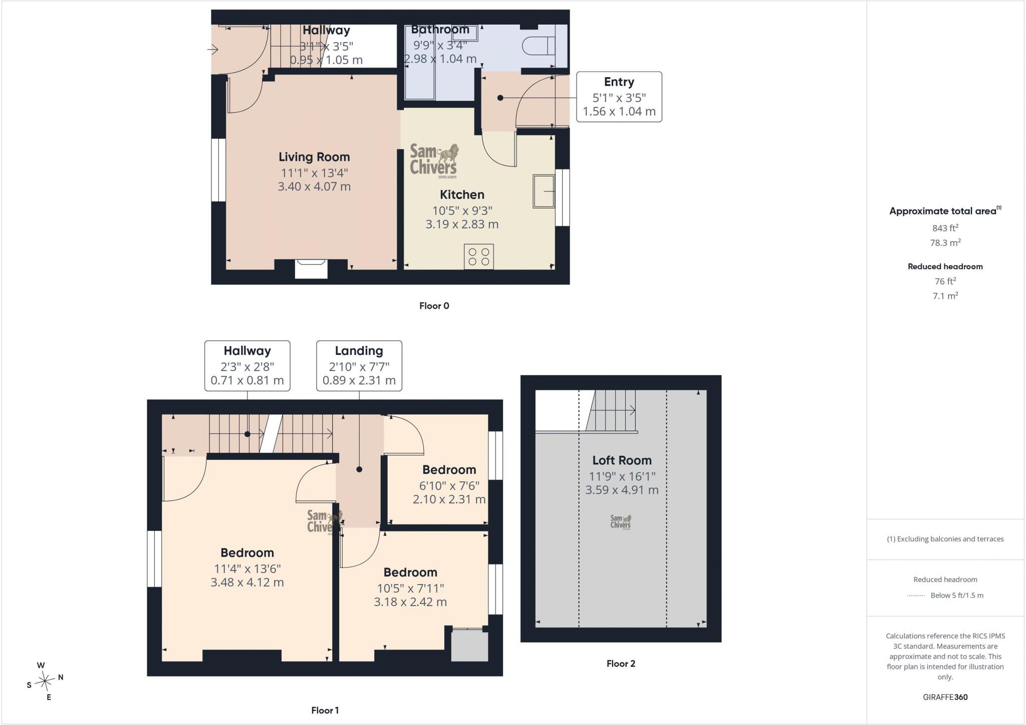 Old Mills, Paulton floorplan