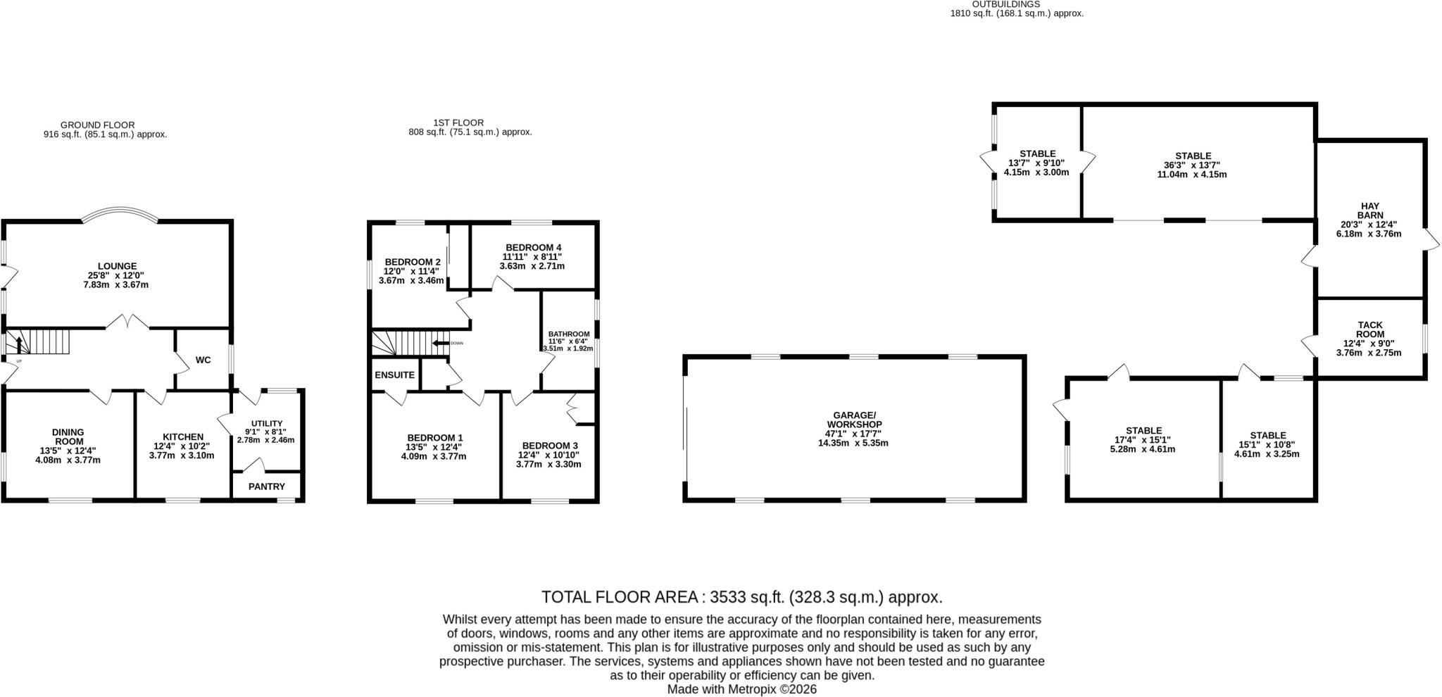 Sea Dyke Way, Marshchapel, DN36 floorplan