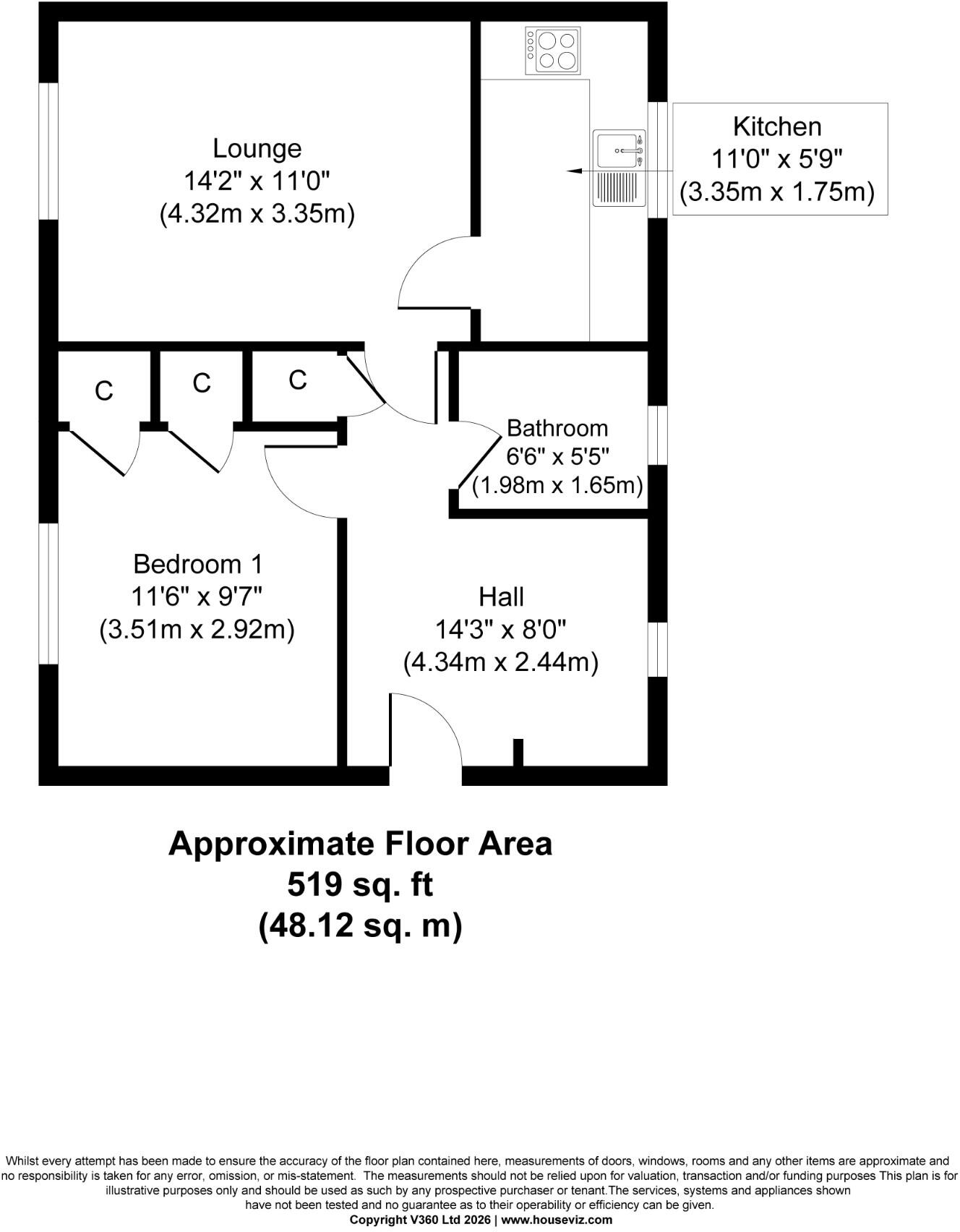 Glenshiel Avenue, Paisley, Renfrewshire, PA2 floorplan