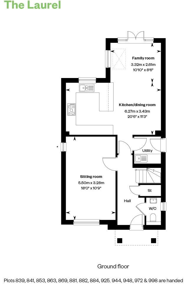 Waxwing Drive, Finchwood Park, Wokingham, Berkshire, RG40 floorplan