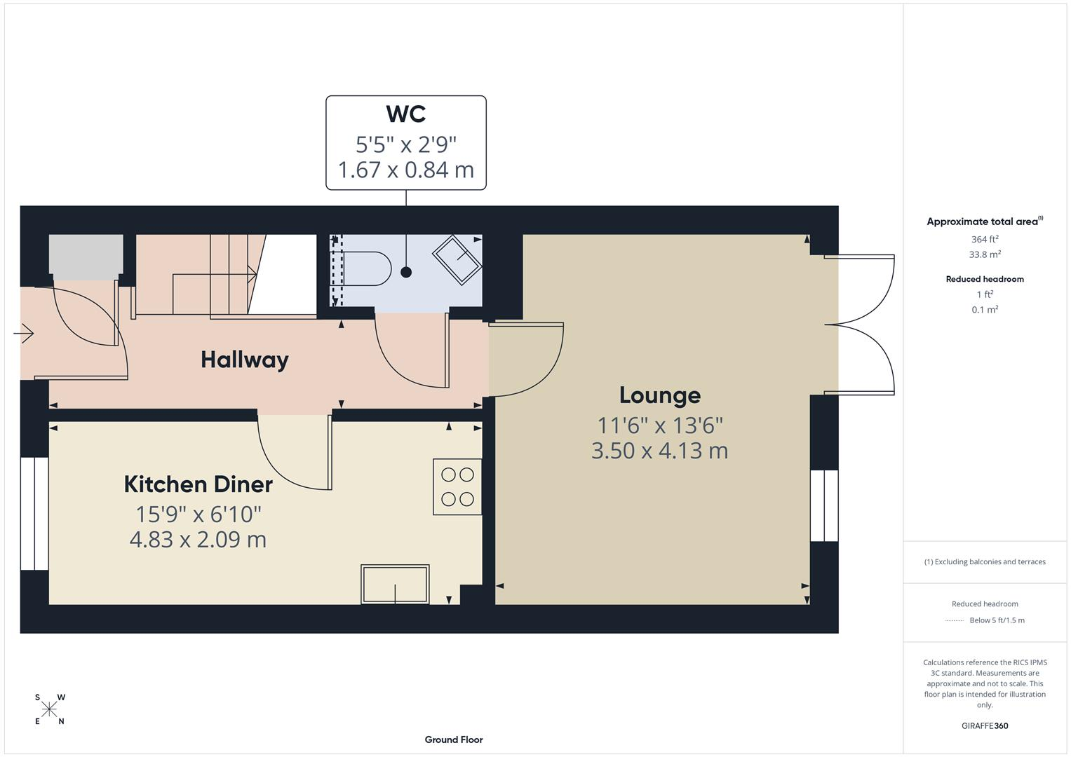 39, Redcliff Close floorplan