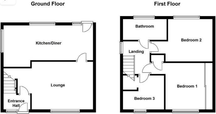 Woodside Crescent, Sharlston Common, Wakefield floorplan