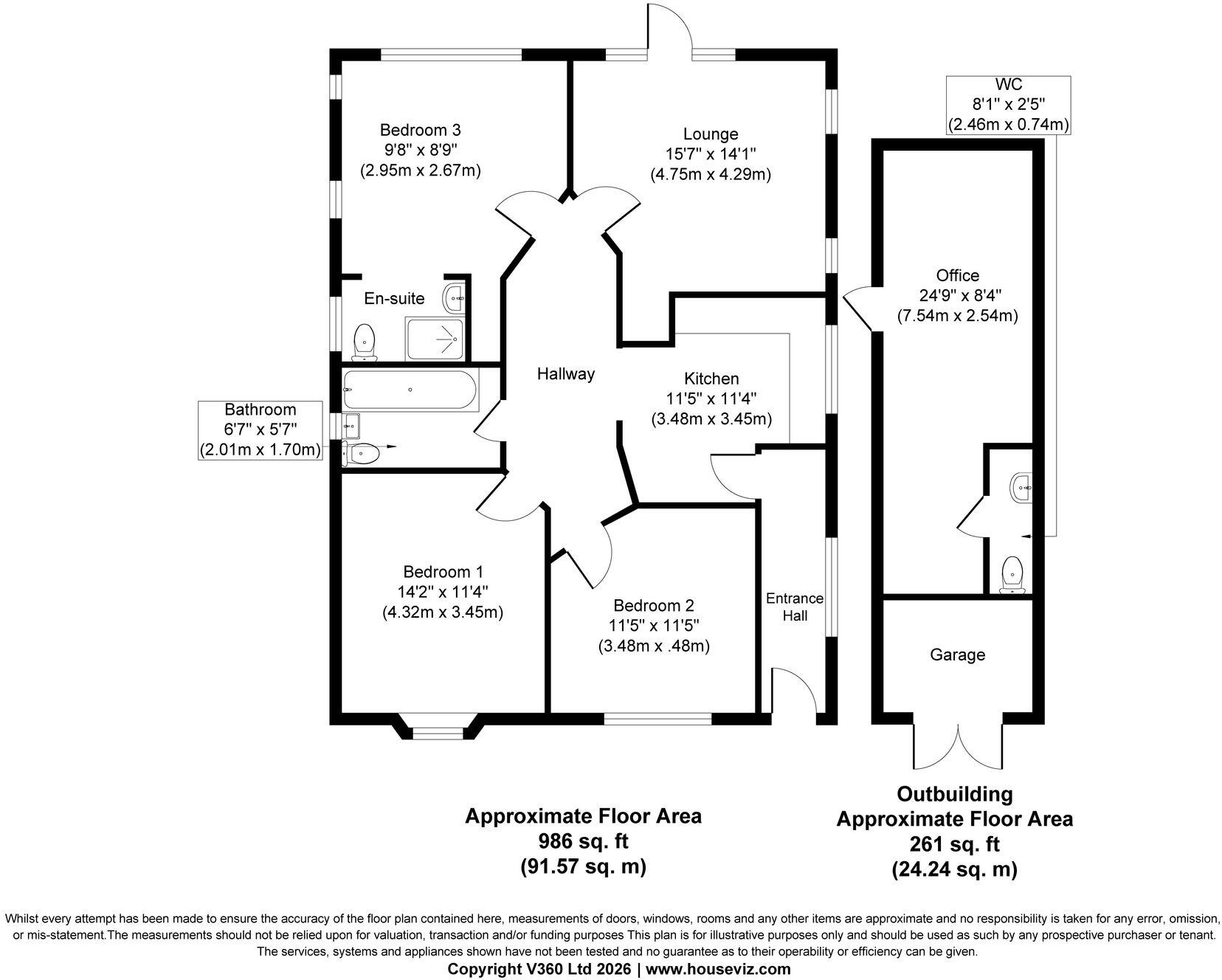 Butterbache Road, Huntington, CH3 floorplan