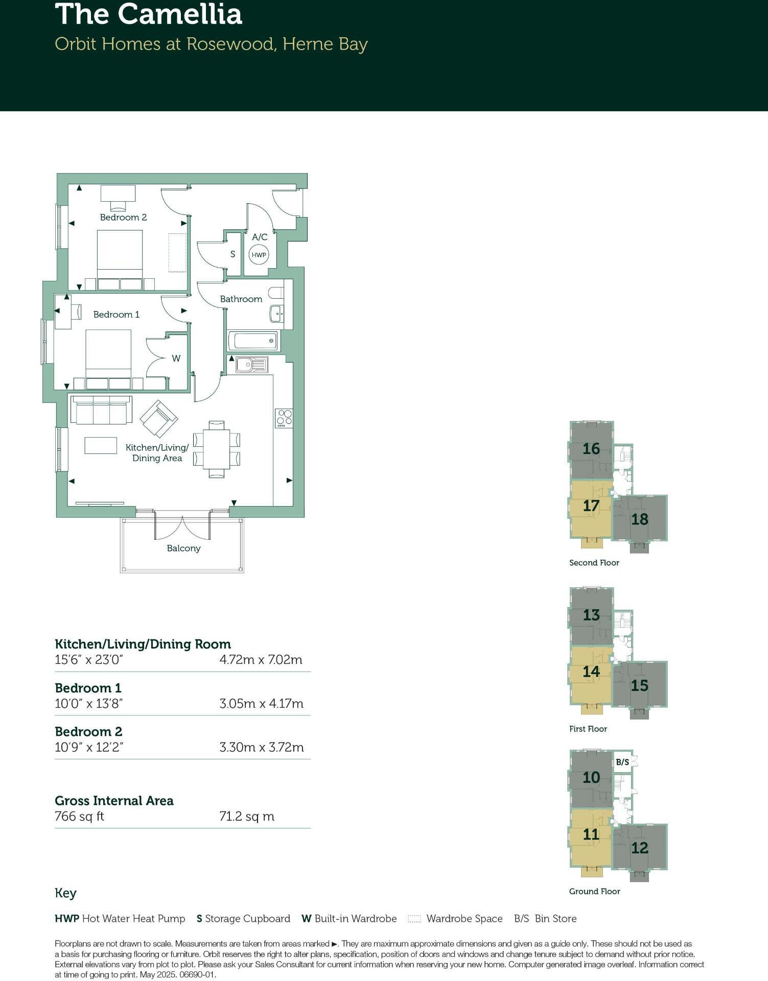 Off Bullockstone Road,
Herne Bay,
CT6 7NR floorplan