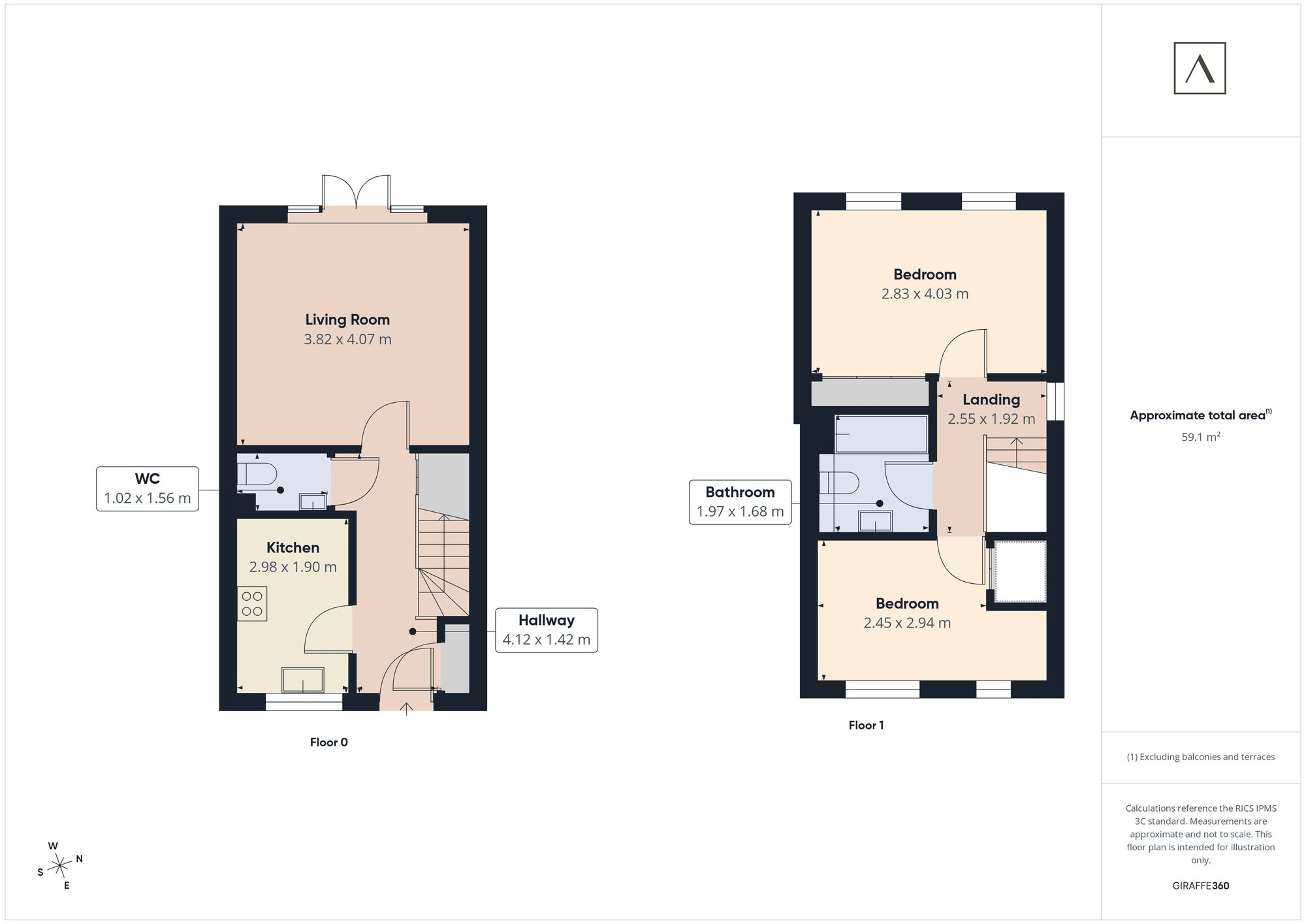 Hendre Wen, Abergele, LL22 floorplan