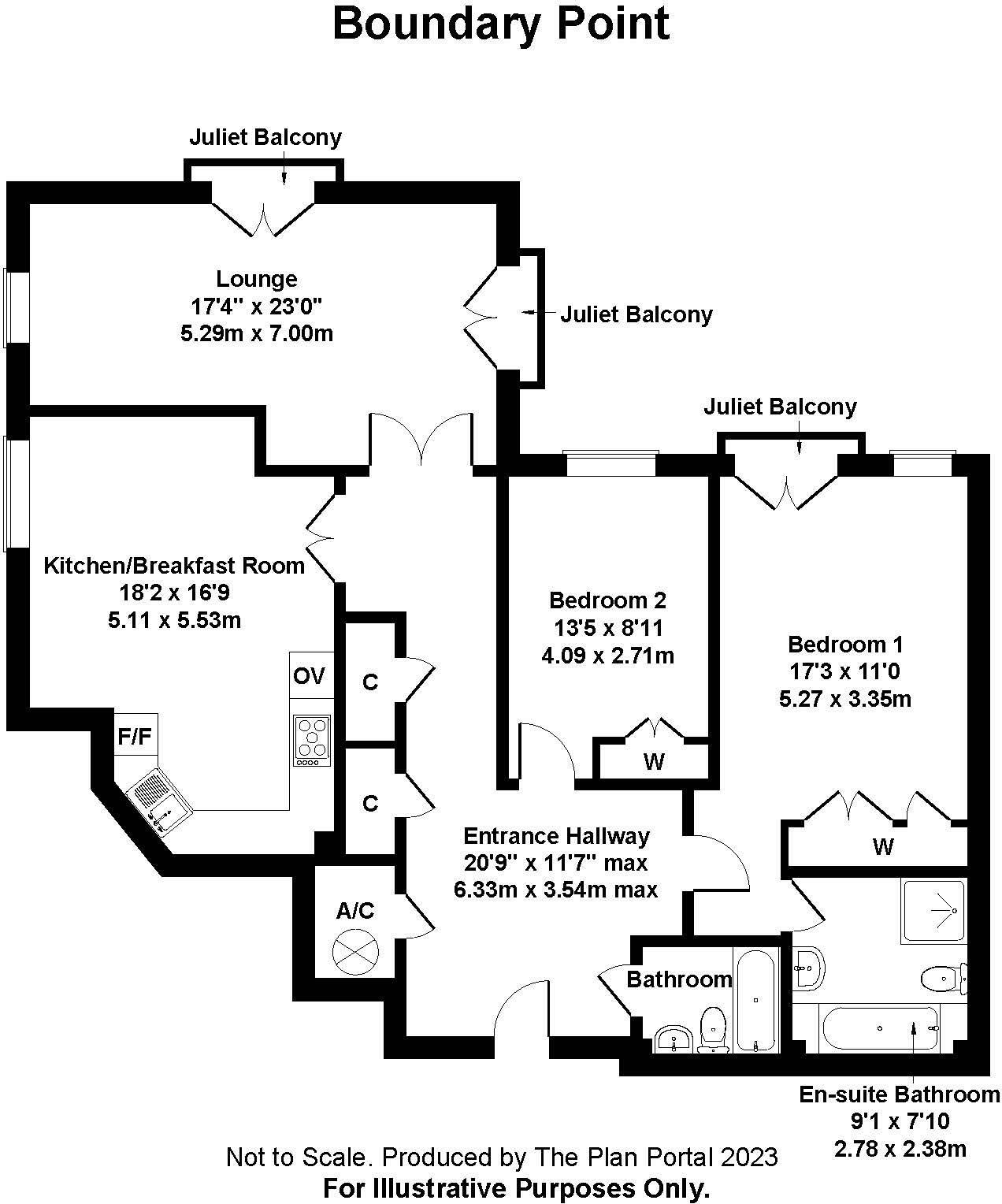 Coldstream Road, The Village, Caterham floorplan