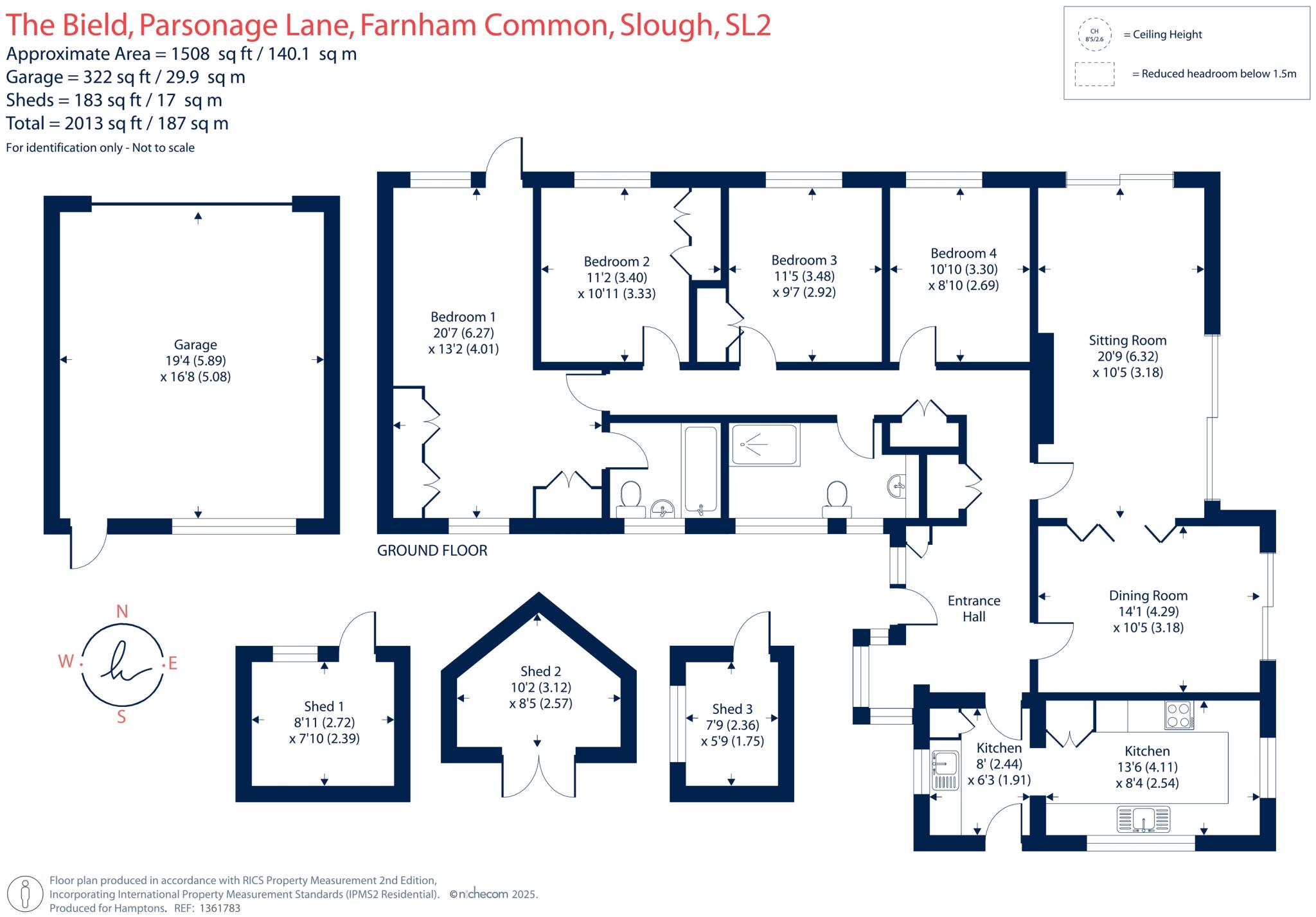Parsonage Lane, Farnham Common, SL2 floorplan