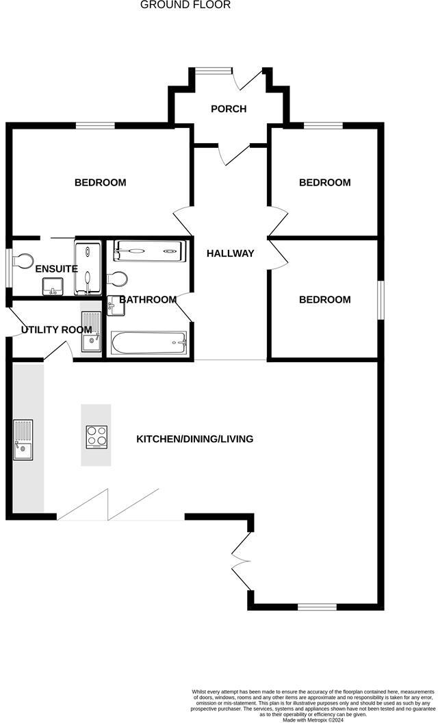Woodside Close, Dersingham, King's Lynn floorplan