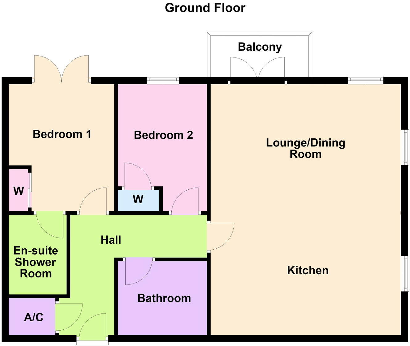 54 The Avenue, Corby, NN17 5gr floorplan