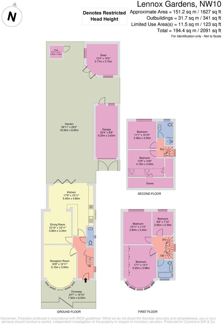 Lennox Gardens, Dollis Hill, NW10 floorplan