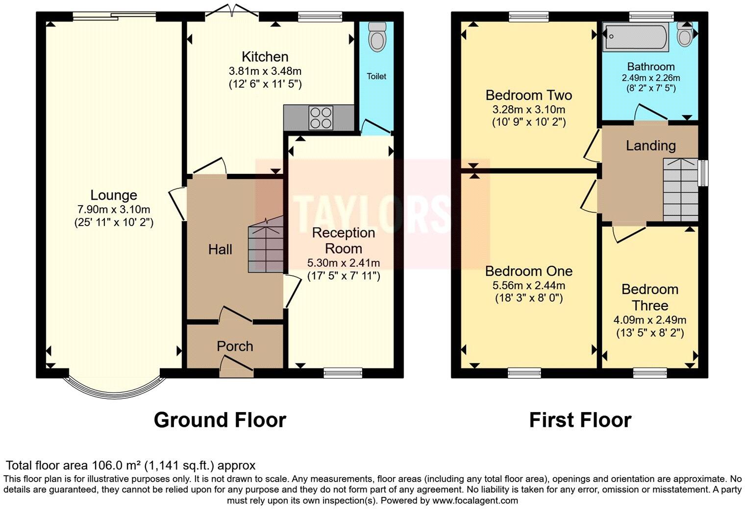 Brandreth Avenue, Dunstable, Bedfordshire, LU5 floorplan
