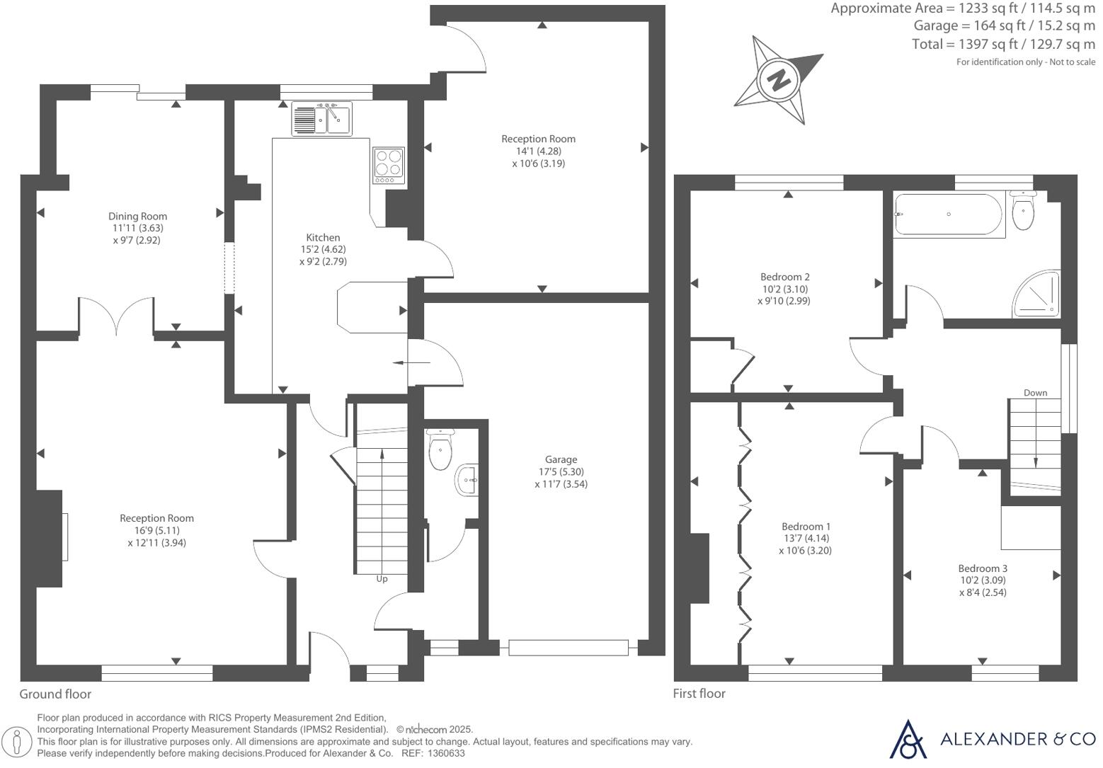 Mentmore Crescent, Dunstable, Bedfordshire floorplan