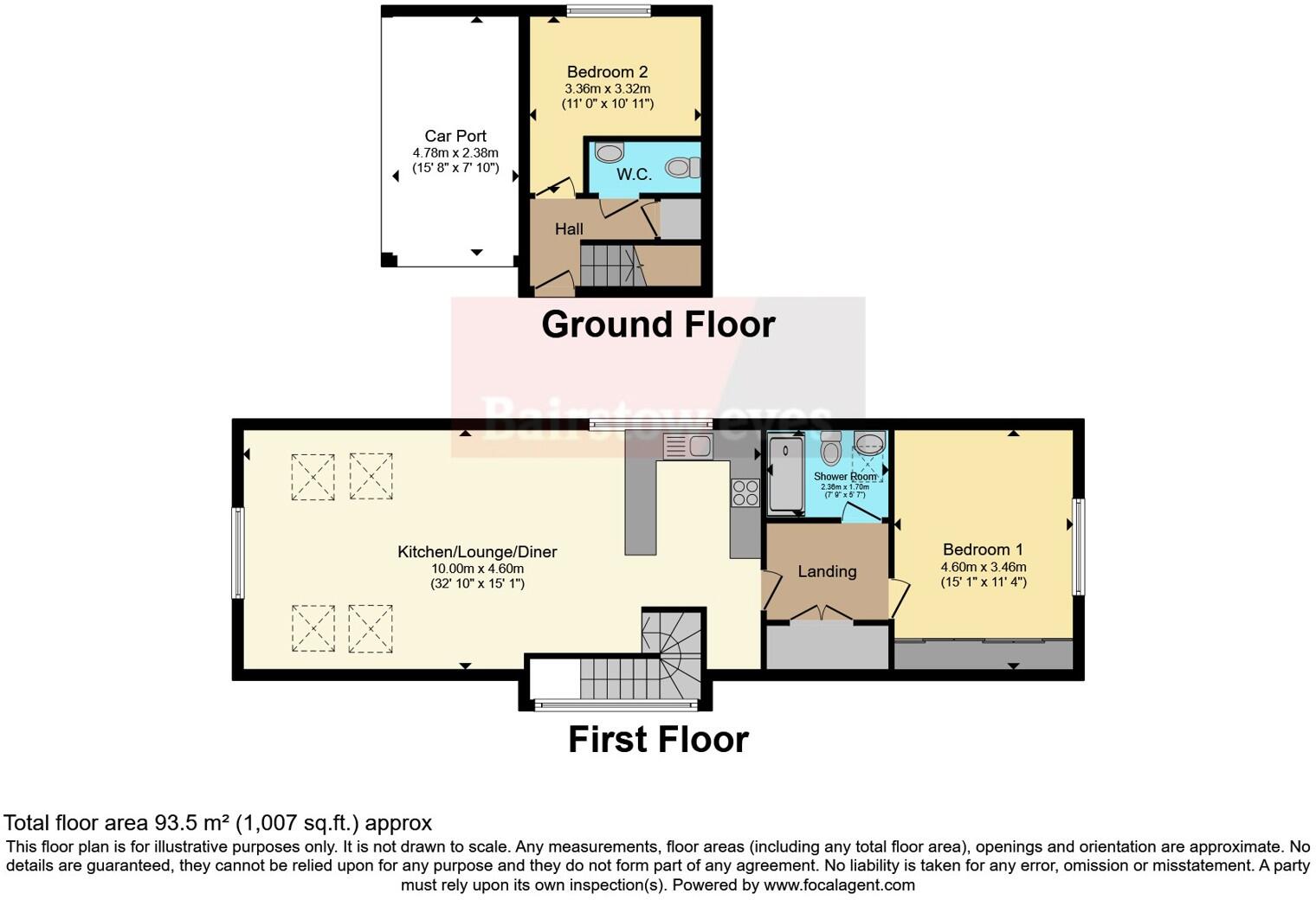 Old St. Michaels Drive, Braintree, Essex, CM7 floorplan