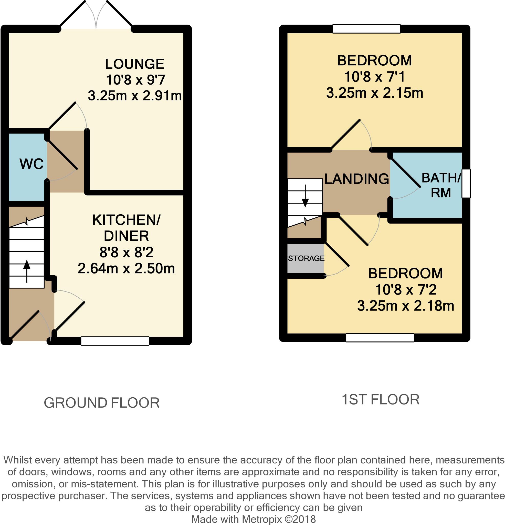 Jaccobstow Close, Skelmersdale, WN8 6EU floorplan