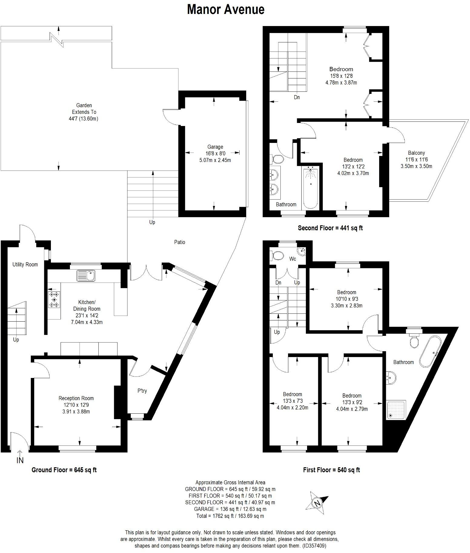Manor Avenue, Brockley, London, SE4 floorplan